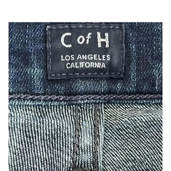 Citizens of Humanity Blue Rocket Crop skinny Mid Rise Denim Jeans SZ 26 #1285 - Picture 6 of 12